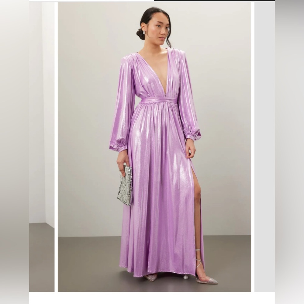 Bronx and Banco Lavender Maxi Dress